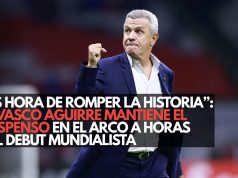 “Es hora de romper la historia”: El Vasco Aguirre mantiene el suspenso en el arco a horas del debut mundialista
