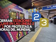 Caos en el Metro CDMX: Cierran estaciones clave en las Líneas 2 y 3 por protestas a horas del Mundial