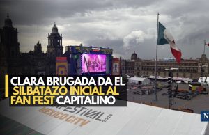 ¡Zócalo mundialista! Clara Brugada inaugura el Fan Fest 2026