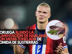 Noruega blindó la alimentación de Haaland con media tonelada de comida de sus tierras