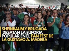 Sheinbaum y Brugada desatan la euforia popular en el Fan Fest de la Gustavo A. Madero