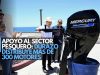 Alfonso Durazo fortalece al sector pesquero con más de 300 motores
