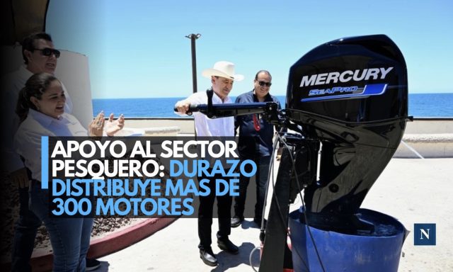 Alfonso Durazo fortalece al sector pesquero con más de 300 motores