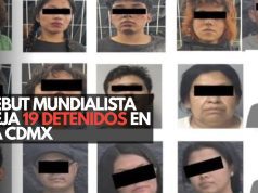 Debut mundialista deja 19 detenidos en la CDMX