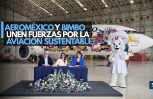 Alianza verde: Aeroméxico y Bimbo impulsan combustible sostenible