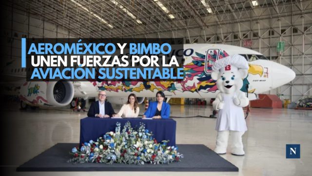 Alianza verde: Aeroméxico y Bimbo impulsan combustible sostenible
