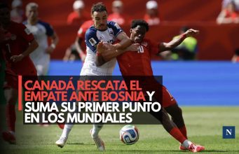 Canadá rescata el empate ante Bosnia y suma su primer punto en los Mundiales