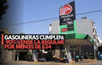 Sin gasolinazo: 90% de las estaciones respeta el límite de $24