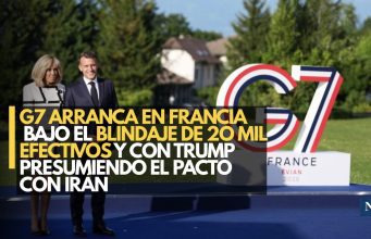 G7 arranca en Francia bajo el blindaje de 20 mil efectivos y con Trump presumiendo el pacto con Irán