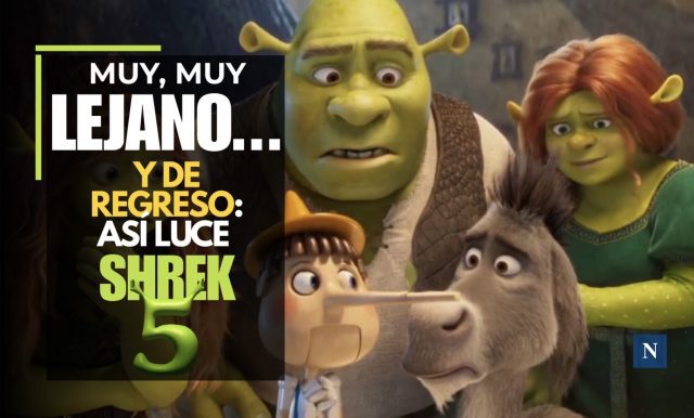 ¡Vuelve el ogro favorito! DreamWorks muestra Shrek 5