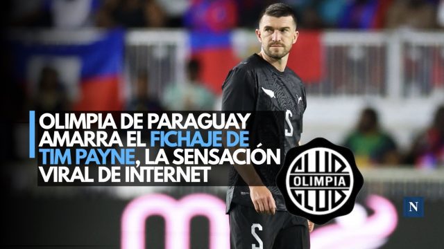 Olimpia de Paraguay amarra el fichaje de Tim Payne, la sensación viral de internet