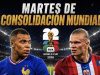 Mbappé supera a Messi y Haaland debuta con triplete en un martes histórico, dándole el triunfo a sus países