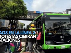 Caos en la Línea 2: protestas cierran estaciones