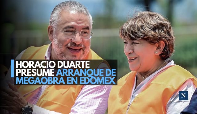 Horacio Duarte presume arranque de megaobra en Edomex