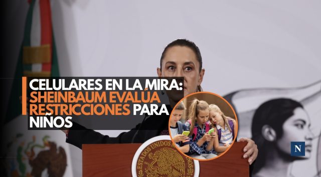 ¿Adiós al celular? Sheinbaum analiza restricciones para menores