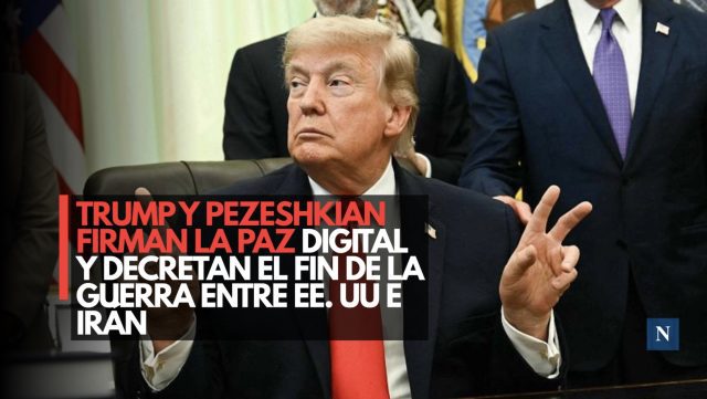 Trump y Pezeshkian firman la paz digital y decretan el fin de la guerra entre EE. UU. e Irán