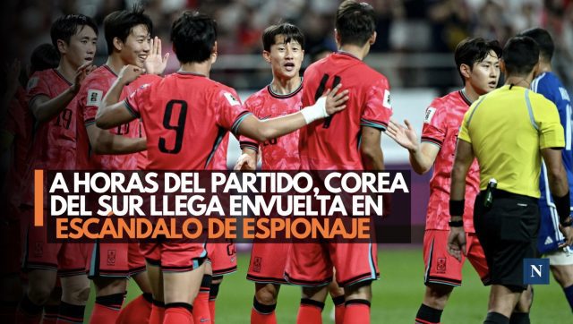 A horas del partido, Corea del Sur llega envuelta en escándalo de espionaje