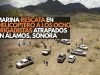 Marina rescata en helicóptero a los ocho brigadistas atrapados en Álamos, Sonora
