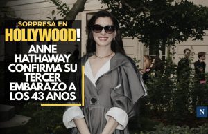 Anne Hathaway confirma su tercer embarazo a los 43 años