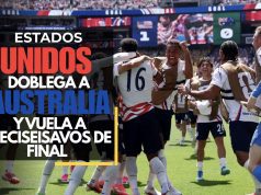 Estados Unidos doblega a Australia y vuela a dieciseisavos de final
