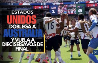 Estados Unidos doblega a Australia y vuela a dieciseisavos de final
