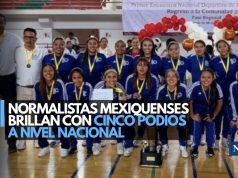 Normalistas mexiquenses brillan con cinco podios a nivel nacional