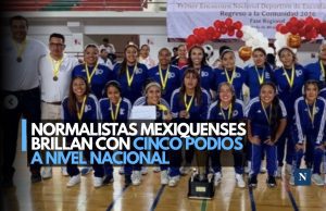 Normalistas mexiquenses brillan con cinco podios a nivel nacional