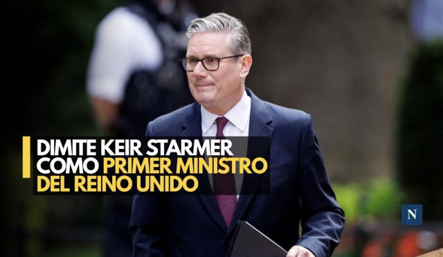 Dimite Keir Starmer como primer ministro del Reino Unido