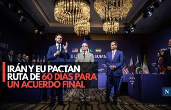 Irán y EU pactan ruta de 60 días para un acuerdo final