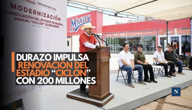 Sonora apuesta por el beisbol: modernizan el estadio Ciclón