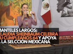 Manteles largos: Claudia Sheinbaum celebra su cumpleaños 64 y apoya a la Selección Mexicana