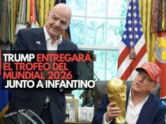 Trump entregará el trofeo del Mundial 2026 junto a Infantino