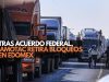 Tras acuerdo federal, AMOTAC retira bloqueos en el Edomex