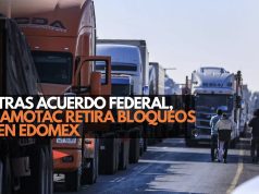 Tras acuerdo federal, AMOTAC retira bloqueos en el Edomex