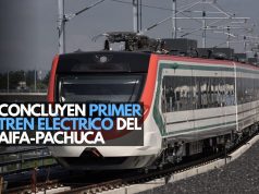 Concluyen primer tren eléctrico del AIFA-Pachuca