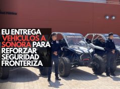 EU entrega vehículos a Sonora para reforzar seguridad fronteriza