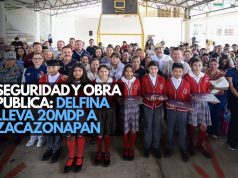 Seguridad y obra pública: Delfina lleva 20 mdp a Zacazonapan
