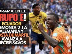 ¡Drama en el Grupo E! Ecuador remonta 2-1 a Alemania y Costa de Marfil avanza a dieciseisavos
