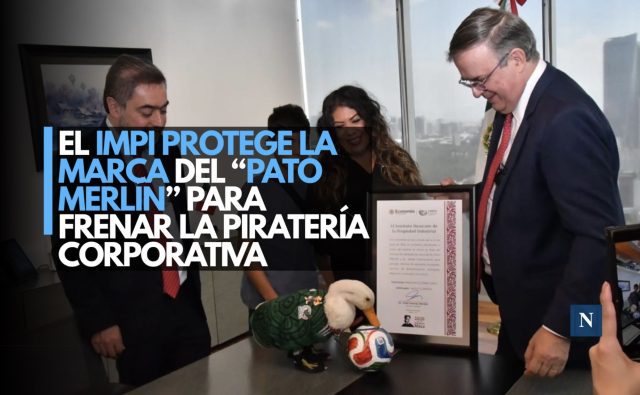 ¡Blindaje al ícono mundialista! El IMPI protege la marca del “Pato Merlín” para frenar la piratería corporativa
