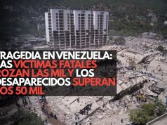 Tragedia en Venezuela: Las víctimas fatales rozan las mil y los desaparecidos superan los 50 mil