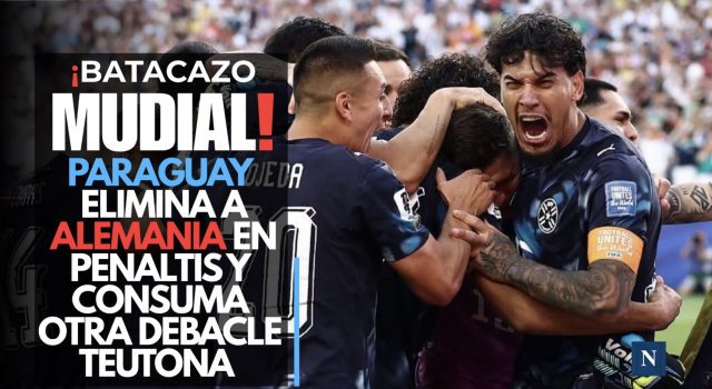 ¡Batacazo mundial! Paraguay elimina a Alemania en penaltis y consuma otra debacle teutona