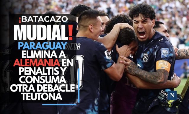 ¡Batacazo mundial! Paraguay elimina a Alemania en penaltis y consuma otra debacle teutona