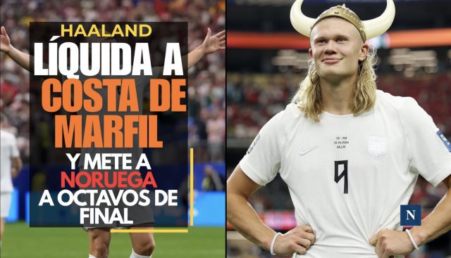 Haaland liquida a Costa de Marfil y mete a Noruega a Octavos de Final