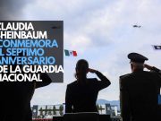 Claudia Sheinbaum conmemora el séptimo aniversario de la Guardia Nacional