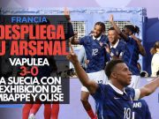 Francia despliega su arsenal y vapulea 3-0 a Suecia con exhibición de Mbappé y Olise