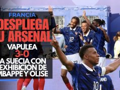 Francia despliega su arsenal y vapulea 3-0 a Suecia con exhibición de Mbappé y Olise