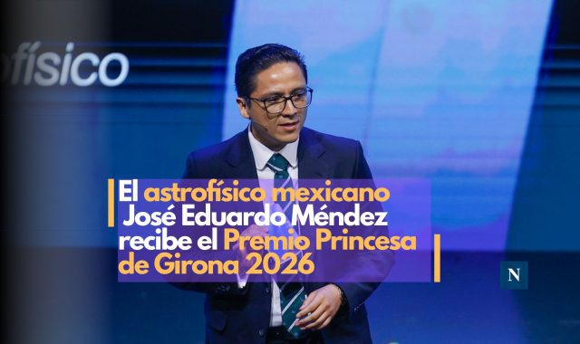 El astrofísico mexicano José Eduardo Méndez recibe el Premio Princesa de Girona 2026