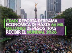 CDMX reporta derrama económica de hasta 66 mil millones de pesos tras recibir el Mundial 2026
