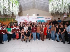 “Las transformaciones nacen del pueblo organizado”: Celida López encabeza asamblea informativa en Cananea