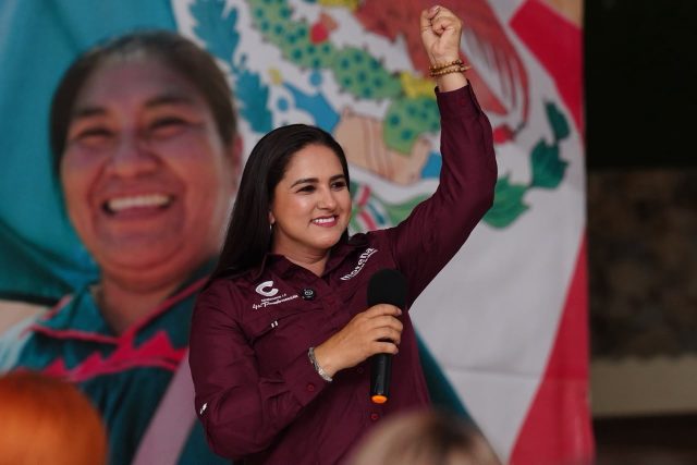 Celida López lidera las preferencias en la contienda interna de Morena en Sonora